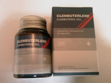 Clenbuterol HCL (20 mcg/200 Tabs) Switzerland